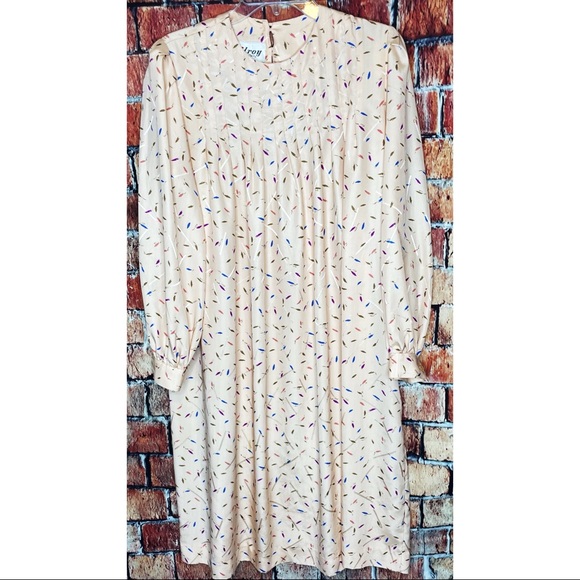 The Wilroy Traveller Dresses & Skirts - VTG The Wilroy Traveller Brownstone Studio NY Midi Long Sleeve Dress Size 14
